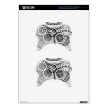 Circle 3D art Xbox 360 Controller Skin