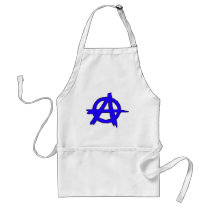 Circle A Anarchy Symbol Anarchist Anarchis aprons by inquester Circle A Anarchy Symbol Anarchist Anarchis aprons
