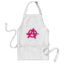 Circle A Anarchy Symbol Anarchist Anarchis aprons by inquester Circle A Anarchy Symbol Anarchist Anarchis aprons