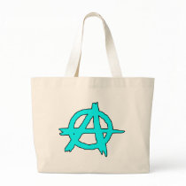 Circle A Anarchy Symbol Anarchist Anarchis Tote Bags