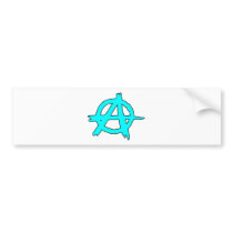 Circle A Anarchy Symbol Anarchist Anarchis bumper stickers
