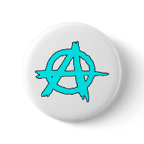 Circle A Anarchy Symbol Anarchist Anarchis Pinback Buttons