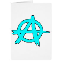 Circle A Anarchy Symbol Anarchist Anarchis cards by inquester Circle A Anarchy Symbol Anarchist Anarchis cards