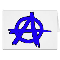 Circle A Anarchy Symbol Anarchist Anarchis cards by inquester Circle A Anarchy Symbol Anarchist Anarchis cards