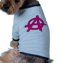 Circle A Anarchy Symbol Anarchist Anarchis pet clothing by inquester Circle A Anarchy Symbol Anarchist Anarchis pet clothing