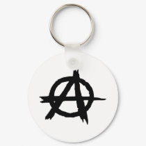 Circle A Anarchy Symbol Anarchist Anarchis keychains by inquester Circle A Anarchy Symbol Anarchist Anarchis keychains
