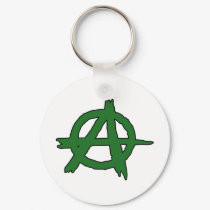 Circle A Anarchy Symbol Anarchist Anarchis keychains by inquester Circle A Anarchy Symbol Anarchist Anarchis keychains