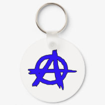 Circle A Anarchy Symbol Anarchist Anarchis keychains by inquester Circle A Anarchy Symbol Anarchist Anarchis keychains