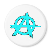 Circle A Anarchy Symbol Anarchist Anarchis magnets by inquester Circle A Anarchy Symbol Anarchist Anarchis magnets