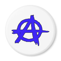 Circle A Anarchy Symbol Anarchist Anarchis magnets by inquester Circle A Anarchy Symbol Anarchist Anarchis magnets