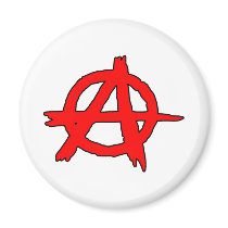 Circle A Anarchy Symbol Anarchist Anarchis magnets by inquester Circle A Anarchy Symbol Anarchist Anarchis magnets