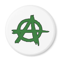 Circle A Anarchy Symbol Anarchist Anarchis magnets by inquester Circle A Anarchy Symbol Anarchist Anarchis magnets