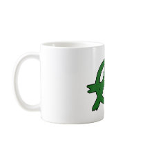 Circle A Anarchy Symbol Anarchist Anarchis Coffee Mug