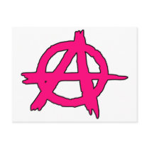 Circle A Anarchy Symbol Anarchist Anarchis postcards