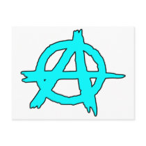 Circle A Anarchy Symbol Anarchist Anarchis postcards
