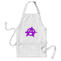 Circle A Anarchy Symbol Anarchist Anarchism aprons by inquester Circle A Anarchy Symbol Anarchist Anarchism aprons