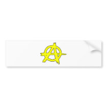 Circle A Anarchy Symbol Anarchist Anarchism bumper stickers