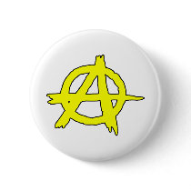 Circle A Anarchy Symbol Anarchist Anarchism buttons