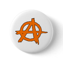 Circle A Anarchy Symbol Anarchist Anarchism buttons