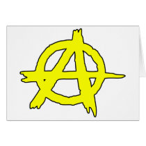Circle A Anarchy Symbol Anarchist Anarchism cards by inquester Circle A Anarchy Symbol Anarchist Anarchism cards
