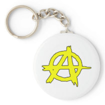 Circle A Anarchy Symbol Anarchist Anarchism Key Chains