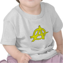 Circle A Anarchy Symbol Anarchist Anarchism T-shirt