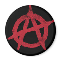 'circle a' anarchy symbol magnets by strk3 'circle a' anarchy symbol magnets