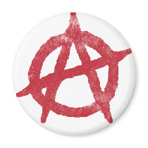 'circle a' anarchy symbol magnets by strk3 'circle a' anarchy symbol magnets