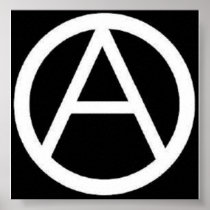 Circle-A large poster