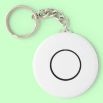 Circle Black transp 2044px The MUSEUM Zazzle Gifts keychains