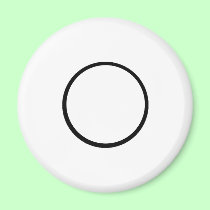 Circle Black transp 2044px The MUSEUM Zazzle Gifts magnets