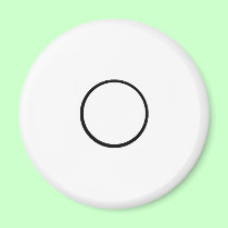 Circle Black transp 2044px The MUSEUM Zazzle Gifts magnets