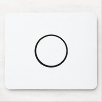 Circle Black transp 2044px The MUSEUM Zazzle Gifts mousepads