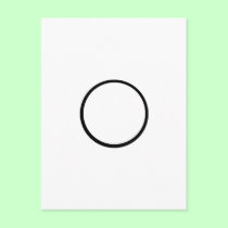 Circle Black transp 2044px The MUSEUM Zazzle Gifts postcards
