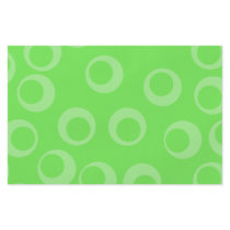 Circle design in green. Retro pattern. Custom Flyer Design