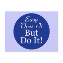 Circle-Easy-Does-It-But-Do- Postcard