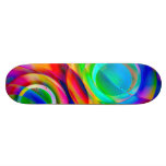 Circle Frenzy Custom Skate Board
