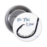 Circle Hooks Save Fish Pinback Buttons