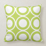 Circle Lattice Kiwi Pillows