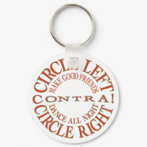 Circle Left, Circle Right keychains