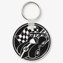 Circle Logo Key Chain keychains by Johnny9andtheRacers Circle Logo Key Chain keychains