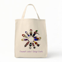 Circle Logo Tote bags