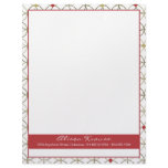 Circle Mod Pattern Personal or Business Letterhead