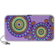 Circle Motif #118 Portable Speaker