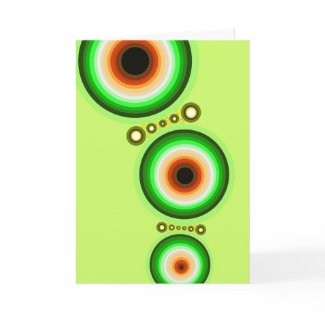 Circle Motif #124 Greeting Card