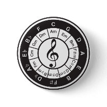 Circle of 5th pinback buttons