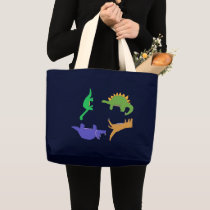 Circle of Dinosaurs bag