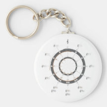 Circle of Fifths Keychain