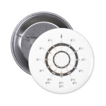 Circle of Fifths Pin