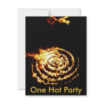 Circle Of Fire invitations by Debrene Circle Of Fire invitations